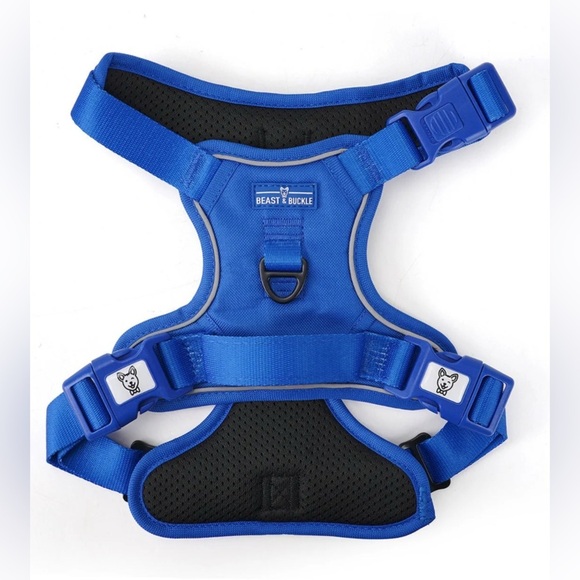 Beast & Buckle Other - 🦋B2G1🦋BEAST & BUCKLE Blue No Pull Harness & Leash Set | SMALL |